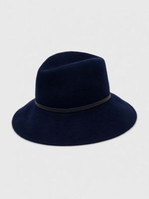 Вовняний капелюх Coccinelle синій
