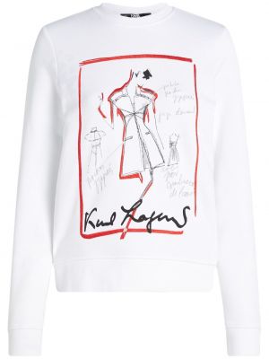Sweatshirt mit print Karl Lagerfeld