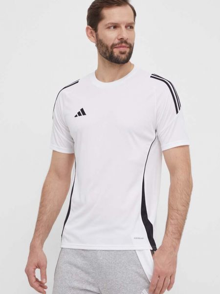 Majica s printom kratki rukavi Adidas Performance bijela