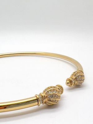 Brosche mit kristallen Jennifer Gibson Jewellery gold