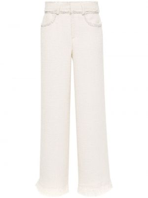 Rovné kalhoty Giuseppe Di Morabito bílé