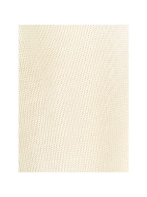 Jersey cuello alto de lana de tela jersey Zanone beige