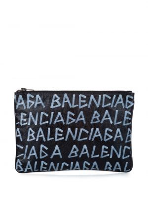 Clutch somiņa ar apdruku Balenciaga Pre-owned