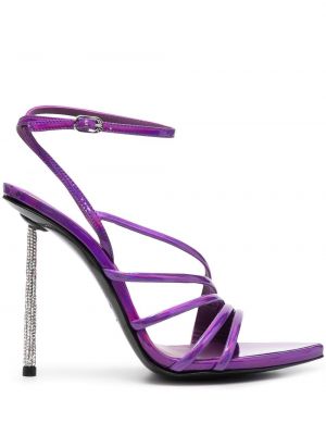 Sandale din piele Le Silla violet