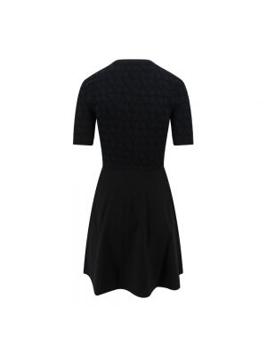 Mini vestido bootcut Valentino negro