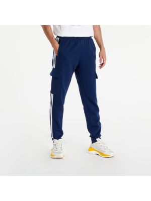 Spodnie cargo Adidas Originals - Niebieski