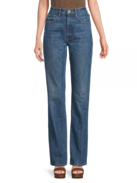 Прямые джинсы с высокой талией Brandon Maxwell