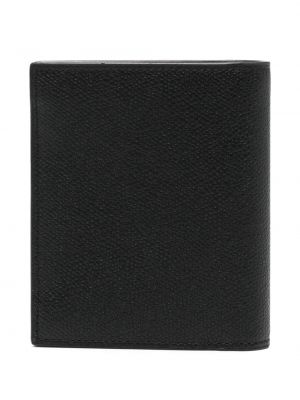 Kožená peněženka Valextra černá