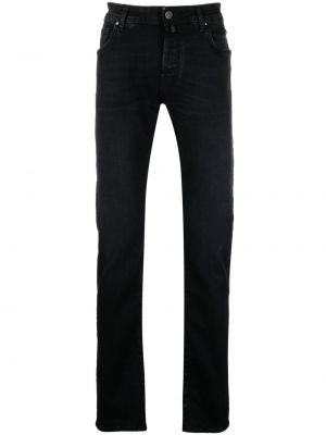 Slank skinny jeans Jacob Cohen svart