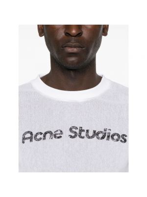Camiseta de manga larga Acne Studios blanco