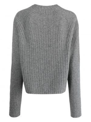 Vlněný svetr Laneus šedý