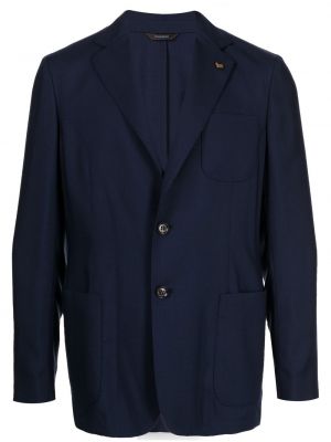 Kashmir lang blazer Colombo blå