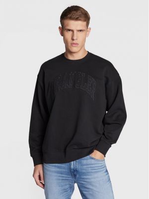 Relaxed fit džemperis Wrangler juoda