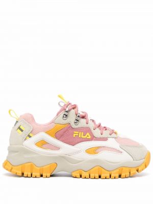 Tykk sneakers Fila rosa