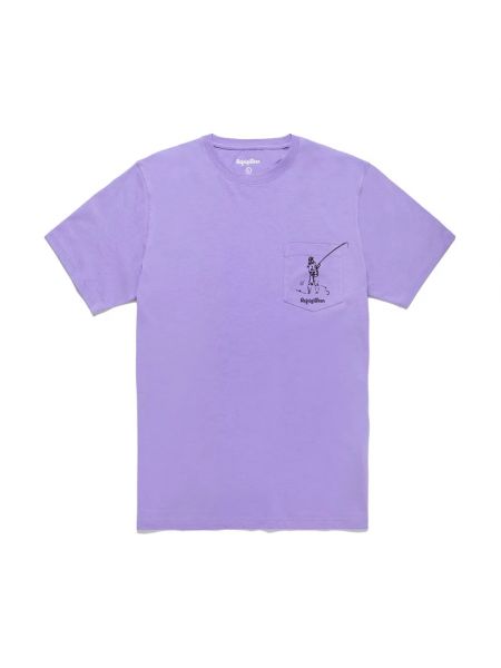 Koszulka bawełniana Refrigiwear fioletowa