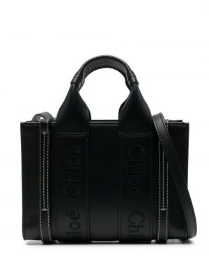 Nakupovalna torba Chloe črna