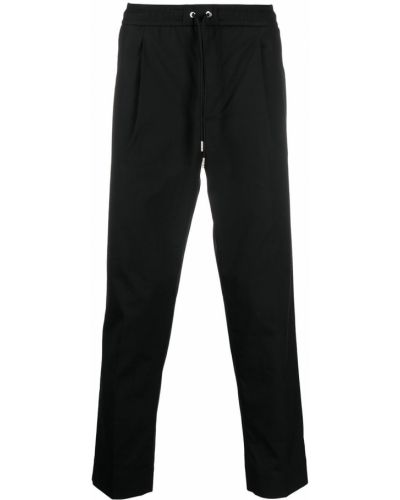 Pantalones ajustados con cordones Moncler negro