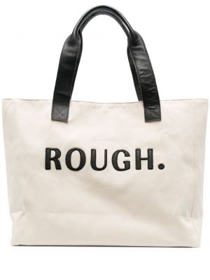 Bavlnená nákupná taška Rough. béžová