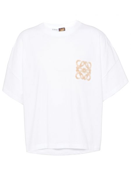 T-shirt di cotone Loewe Paula's Ibiza bianco