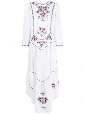 Midi haljina Isabel Marant bijela