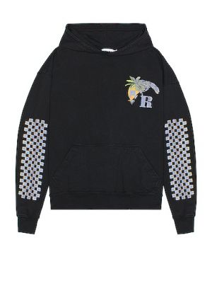 Mikina s kapucí Rhude - Černá
