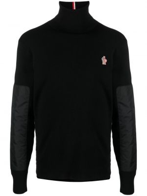 Woll pullover Moncler Grenoble schwarz