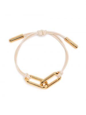 Cord armband Timeless Pearly