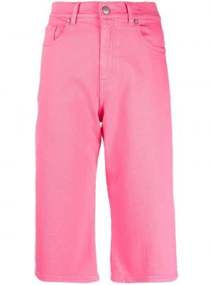 Teksariidest lühikesed püksid P.a.r.o.s.h. roosa