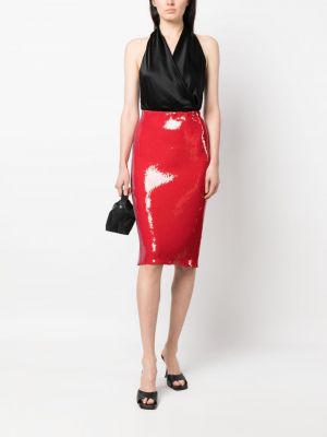 Pouzdrová sukně Nº21 červené