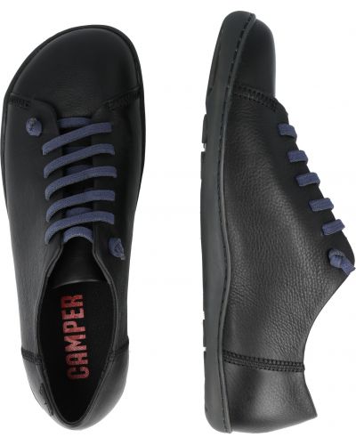 Nizki čevlji z vezalkami Camper črna