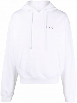 Hoodie Off-white vit