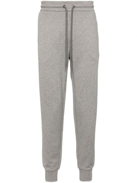 Pantalon en coton à motif mélangé Moncler gris