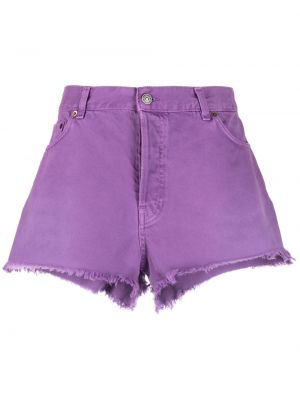 Pantaloni scurți din denim Haikure violet