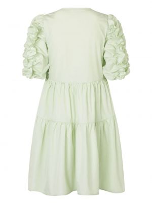 Sukienka midi bawełniana Cecilie Bahnsen zielona