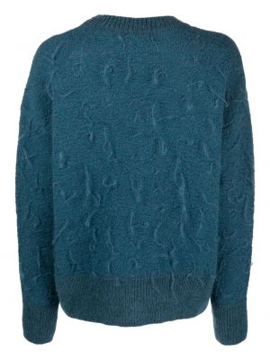 Sweter wełniany Mrz niebieski