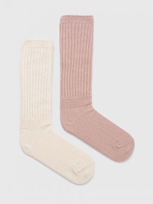 Ponožky Hollister Co. růžové
