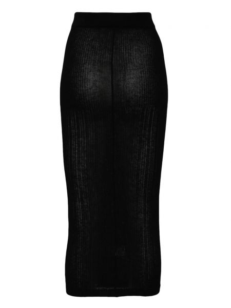 Kašmírové sukně Wild Cashmere černé