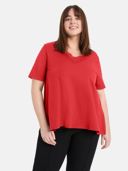 Marškinėliai Samoon raudona