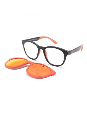 Dvipusės akiniai nuo saulės Emporio Armani raudona