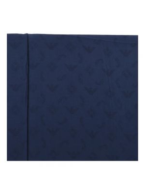 Bufanda de modal Emporio Armani azul