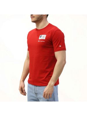 T-shirt mit rundem ausschnitt Champion rot