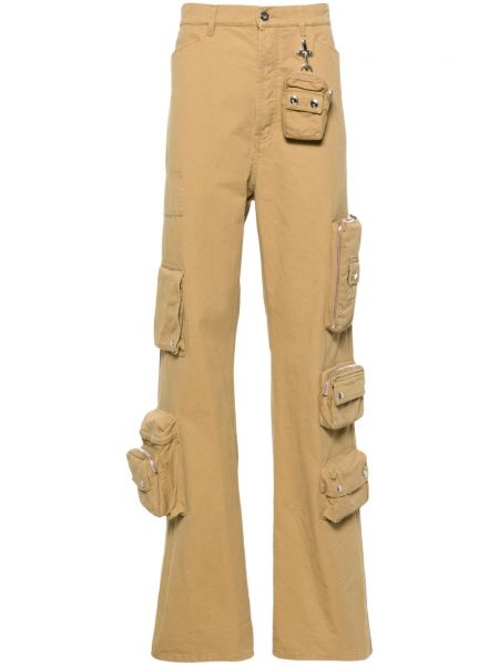 Tiesios kelnės su kišenėmis Lanvin smėlinė
