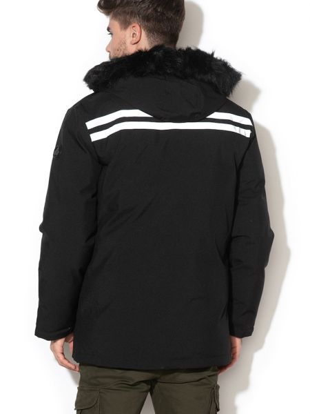Пуховая куртка Geographical Norway черная