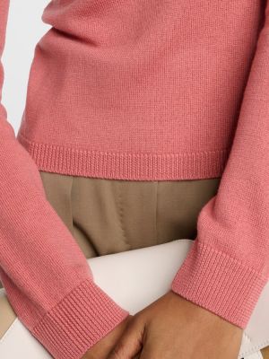Jersey de lana de tela jersey 's Max Mara rosa
