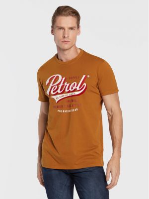 T-shirt Petrol Industries arancione