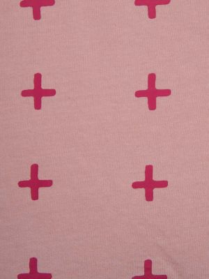 Pamut póló Ksubi rózsaszín
