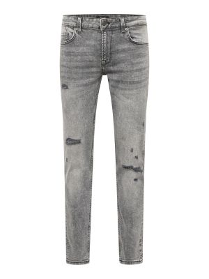 Jeans skinny Only & Sons gris