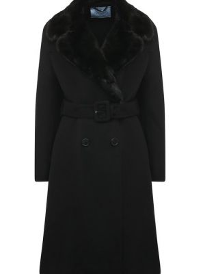 Пальто Prada черное