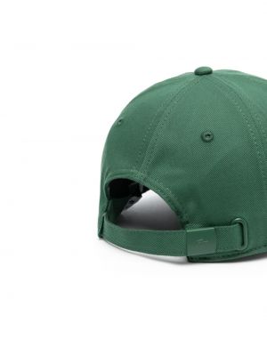 Kepurė su snapeliu Lacoste žalia