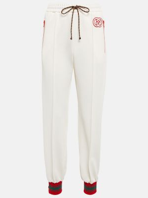 Spodnie sportowe Gucci białe